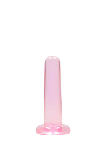 REALROCK Non Realistic Dildo With Suction Cup - 13.5 cm - Pink 13.5 cm Dong