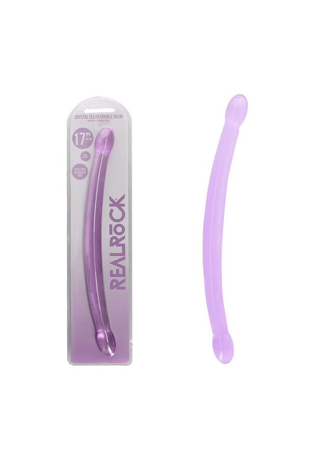REALROCK Non Realistic Double Dong 17'' - Purple 42 cm Double Dong