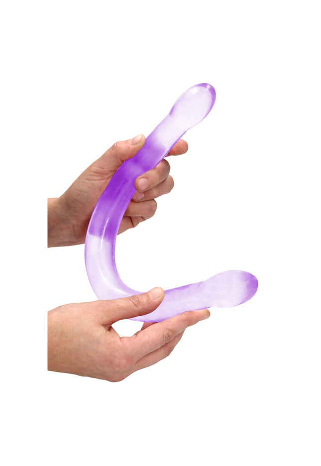 REALROCK Non Realistic Double Dong 17'' - Purple 42 cm Double Dong