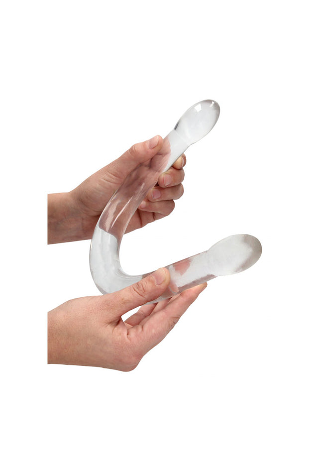 REALROCK Non Realistic Double Dong 17'' - Clear 43 cm Double Dong