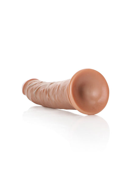 REALROCK Realistic Slim Dildo with Suction Cup - 18cm - Tan 18 cm (7'') Dong