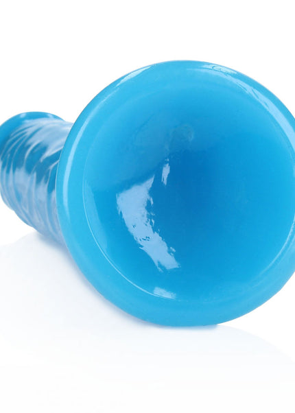 REALROCK 29 cm Slim Glow in the Dark Neon - Blue - Glow in Dark Blue 29 cm (11'') Dong