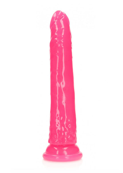 REALROCK 29 cm Slim Glow in the Dark Neon - Pink - Glow in Dark Pink 29 cm (11'') Dong