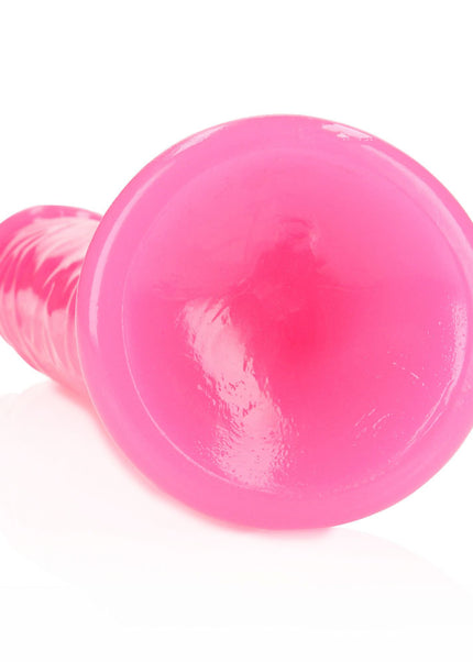 REALROCK 29 cm Slim Glow in the Dark Neon - Pink - Glow in Dark Pink 29 cm (11'') Dong