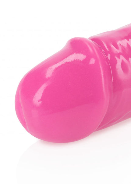 REALROCK 38 cm Double Dong Glow - Pink - Pink 38 cm (15'') Double Dong