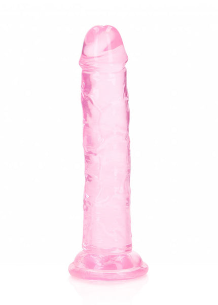 REALROCK 15.5 cm Straight Dildo - Pink - Pink 15.5 cm (6'') Dong