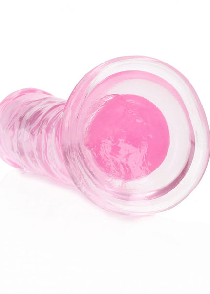 REALROCK 15.5 cm Straight Dildo - Pink - Pink 15.5 cm (6'') Dong
