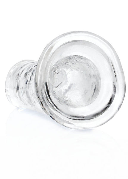 REALROCK 15.5 cm Straight Dildo - Clear - Clear 15.5 cm (6'') Dong