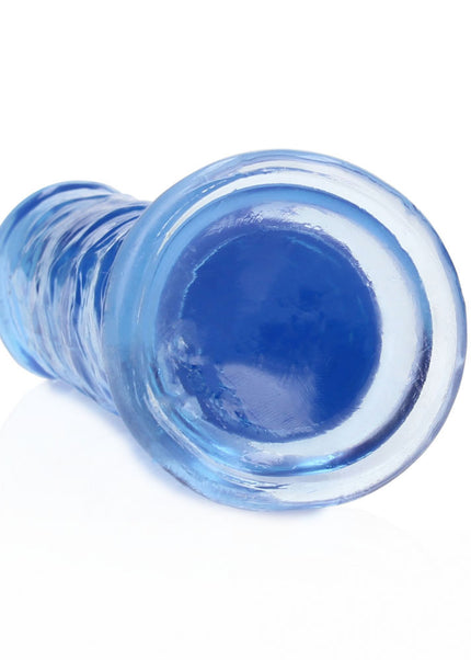 REALROCK 18 cm Straight Dildo - Blue - Blue 18 cm (7'') Dong