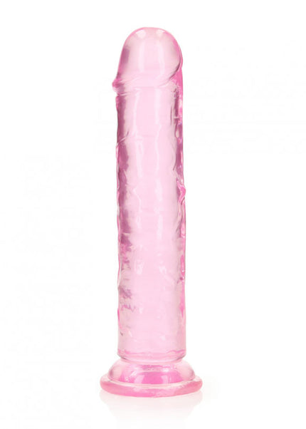 REALROCK 18 cm Straight Dildo - Pink - Pink 18 cm (7'') Dong