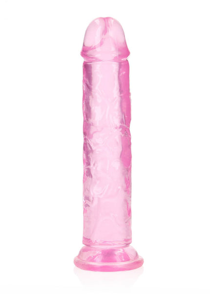 REALROCK 18 cm Straight Dildo - Pink - Pink 18 cm (7'') Dong
