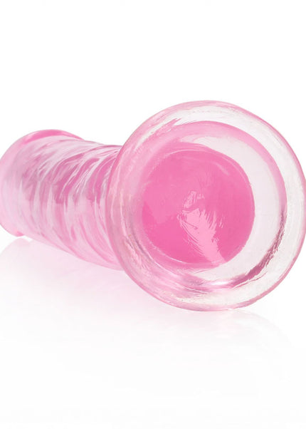 REALROCK 18 cm Straight Dildo - Pink - Pink 18 cm (7'') Dong