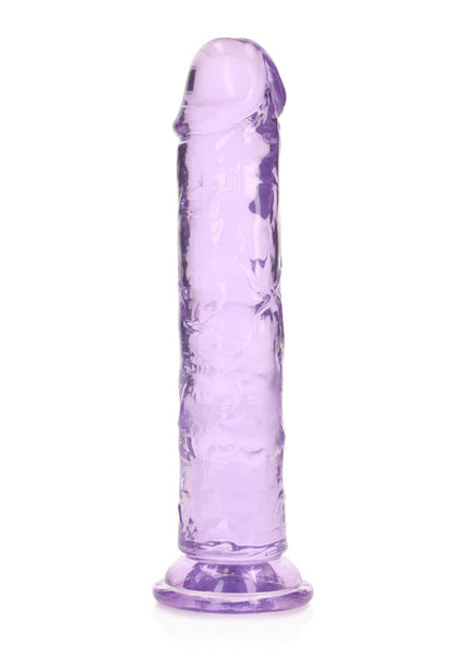 REALROCK 18 cm Straight Dildo - Purple - Purple 18 cm (7'') Dong