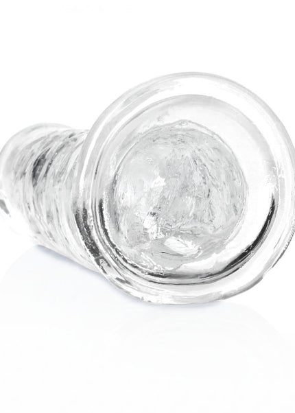 REALROCK 18 cm Straight Dildo - Clear - Clear 18 cm (7'') Dong