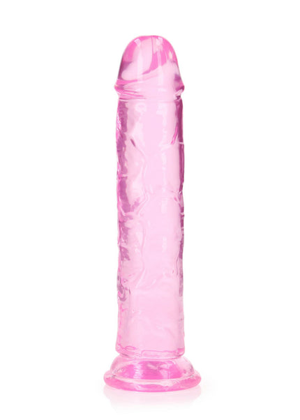 REALROCK 20 cm Straight Dildo - Pink - Pink 20 cm (8'') Dong