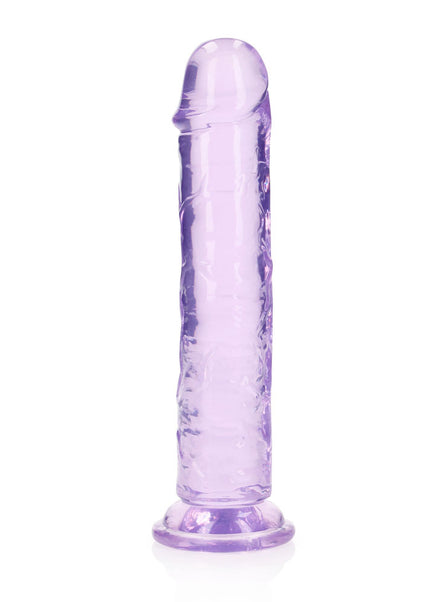 REALROCK 20 cm Straight Dildo - Purple - Purple 20 cm (8'') Dong