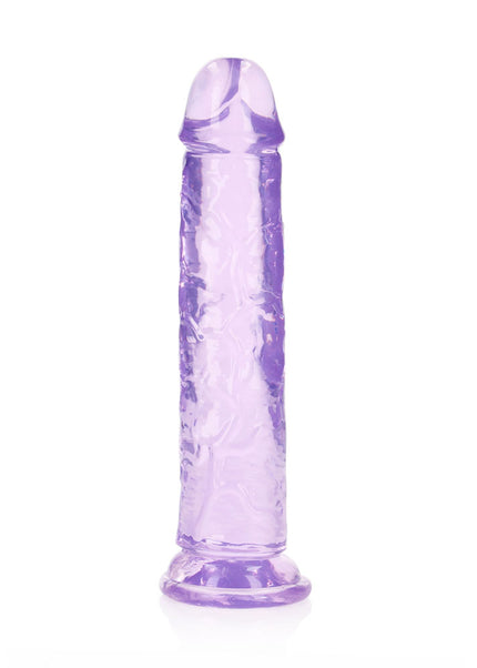 REALROCK 20 cm Straight Dildo - Purple - Purple 20 cm (8'') Dong