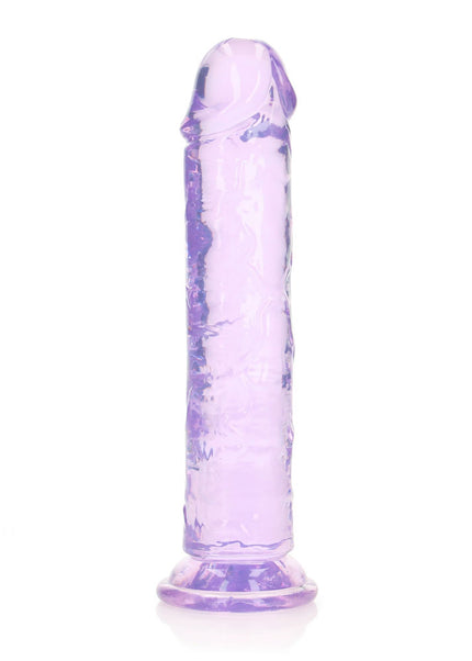 REALROCK 20 cm Straight Dildo - Purple - Purple 20 cm (8'') Dong