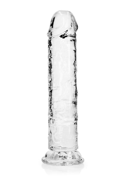 REALROCK 20 cm Straight Dildo - Transparent - Clear 20 cm (8'') Dong