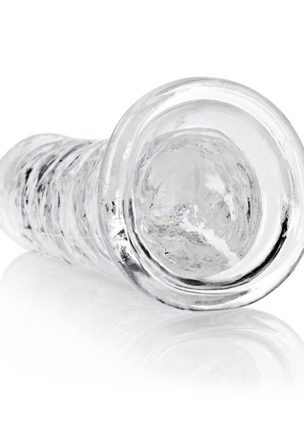 REALROCK 20 cm Straight Dildo - Transparent - Clear 20 cm (8'') Dong