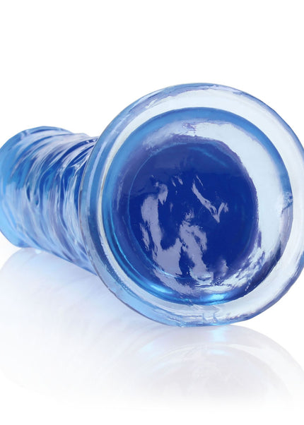 REALROCK 25 cm Straight Dildo - Blue - Blue 25 cm (10'') Dong