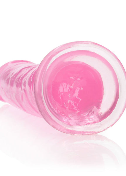 REALROCK 25 cm Straight Dildo - Pink - Pink 25 cm (10'') Dong