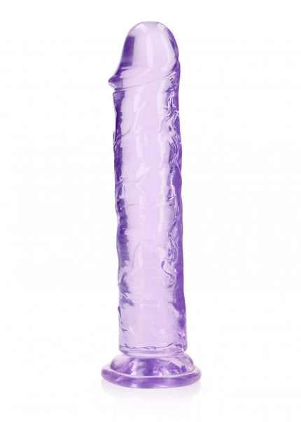REALROCK 25 cm Straight Dildo - Purple - Purple 25 cm (10'') Dong