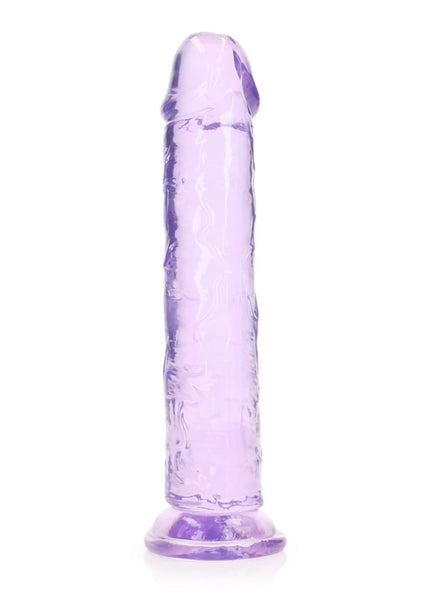 REALROCK 25 cm Straight Dildo - Purple - Purple 25 cm (10'') Dong