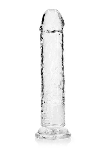 REALROCK 25 cm Straight Dildo - Clear - Clear 25 cm (10'') Dong