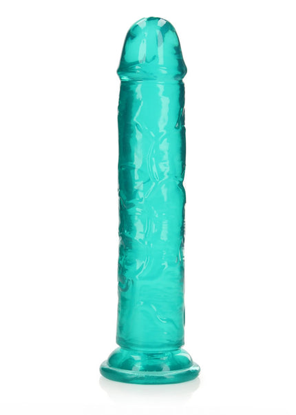 REALROCK 25 cm Straight Dildo - Turquoise - Turquoise 25 cm (10'') Dong