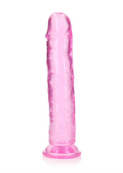 REALROCK 28 cm Straight Dildo - Pink - Pink 28 cm (10'') Dong