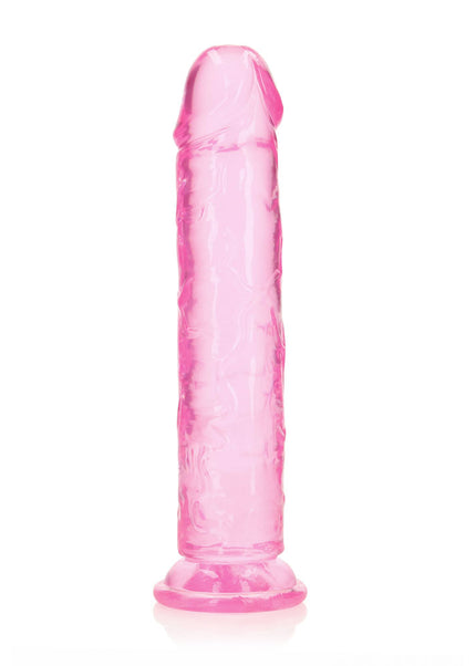 REALROCK 28 cm Straight Dildo - Pink - Pink 28 cm (10'') Dong