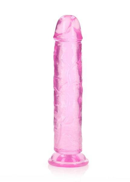 REALROCK 28 cm Straight Dildo - Pink - Pink 28 cm (10'') Dong