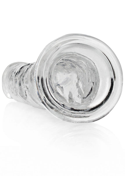 REALROCK 28 cm Straight Dildo - Transparent - Clear 28 cm (10'') Dong