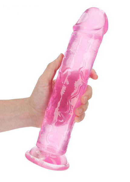 REALROCK 31 cm Straight Dildo - Pink - Pink 31 cm (11'') Dong
