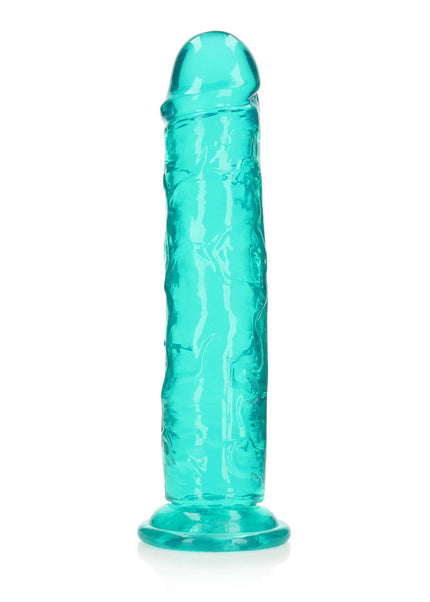 REALROCK 31 cm Straight Dildo - Turquoise - Turquoise 31 cm (11'') Dong