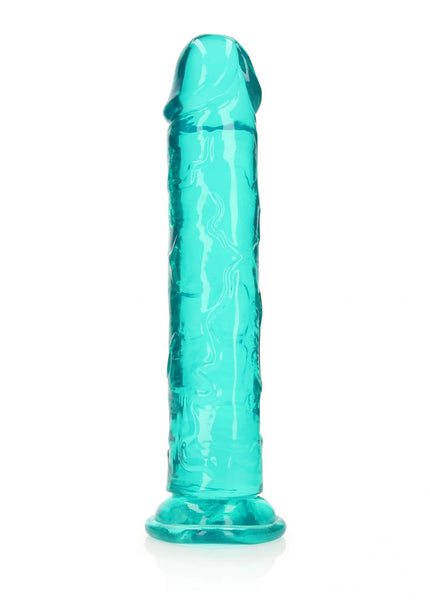 REALROCK 31 cm Straight Dildo - Turquoise - Turquoise 31 cm (11'') Dong