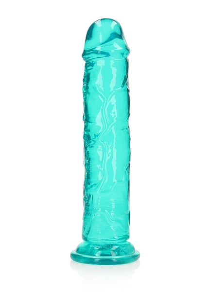 REALROCK 31 cm Straight Dildo - Turquoise - Turquoise 31 cm (11'') Dong