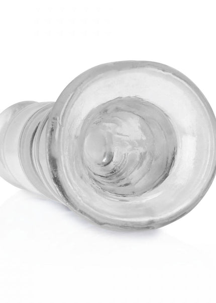REALROCK Crystal Clear Curvy Anal Plug – Clear | 14 cm