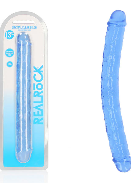 REALROCK 34 cm Double Dong - Blue - Blue 34 cm (14'') Double Dong