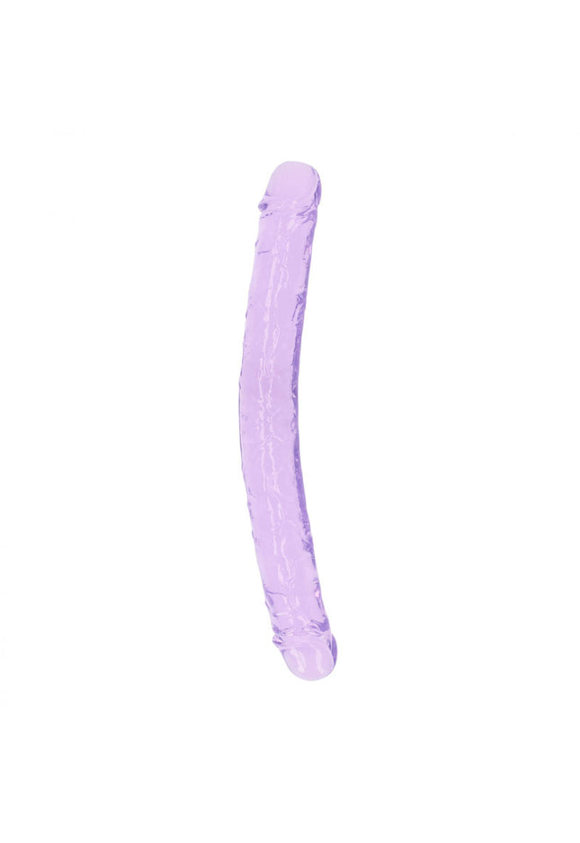 REALROCK 34 cm Double Dong - Purple - Purple 34 cm (14'') Double Dong