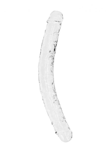 REALROCK 34 cm Double Dong - Clear - Clear 34 cm (14'') Double Dong