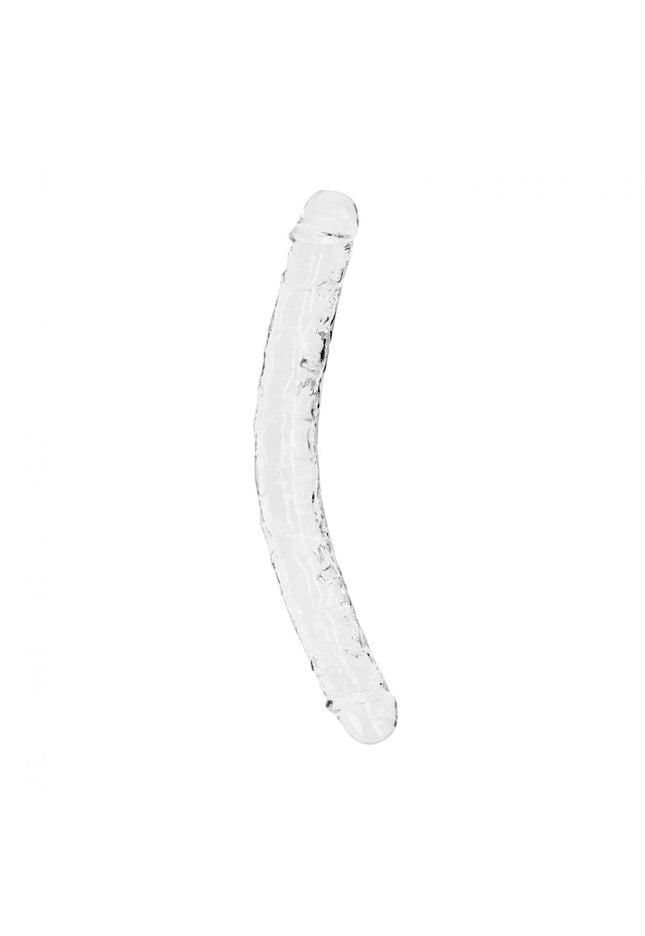REALROCK 34 cm Double Dong - Clear - Clear 34 cm (14'') Double Dong