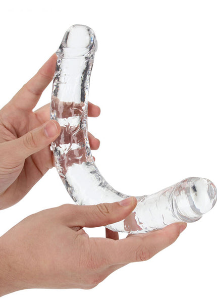 REALROCK 34 cm Double Dong - Clear - Clear 34 cm (14'') Double Dong