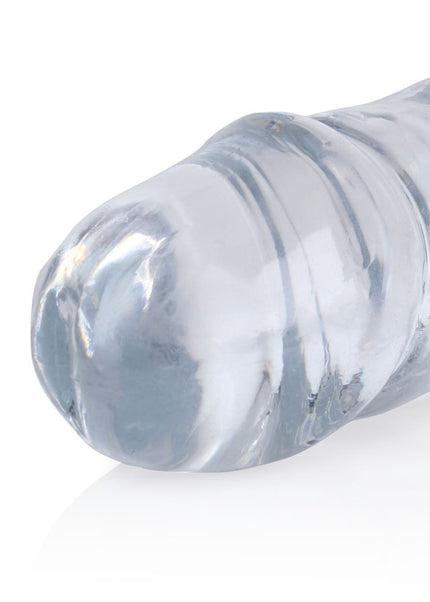 REALROCK 34 cm Double Dong - Clear - Clear 34 cm (14'') Double Dong