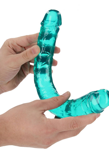 REALROCK 34 cm Double Dong - Turquoise - Turquoise 34 cm (14'') Double Dong