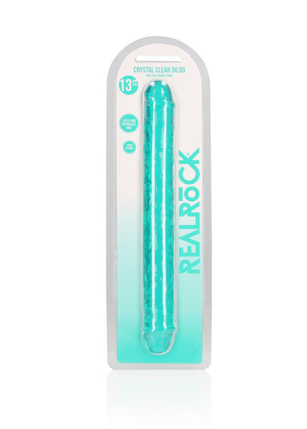 REALROCK 34 cm Double Dong - Turquoise - Turquoise 34 cm (14'') Double Dong