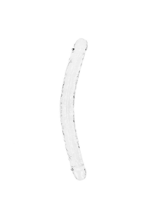 REALROCK 45 cm Double Dong - Clear - Clear 45 cm (18'') Double Dong