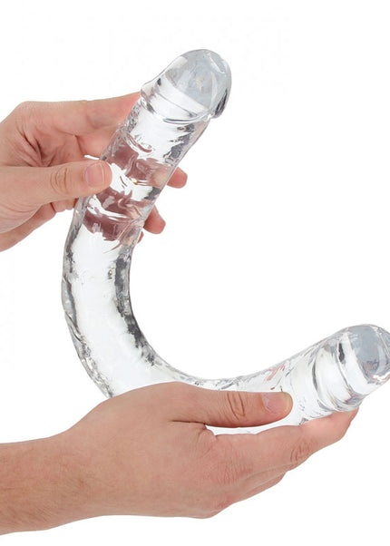 REALROCK 45 cm Double Dong - Clear - Clear 45 cm (18'') Double Dong