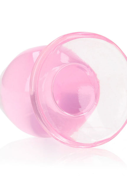 REALROCK 9 cm Anal Plug - Pink - Pink 9 cm (3.5'') Butt Plug